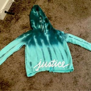 Blue Justice sweat shirt
